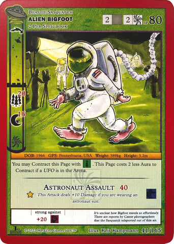 Alien Bigfoot [Cryptid Nation: UFO First Edition]