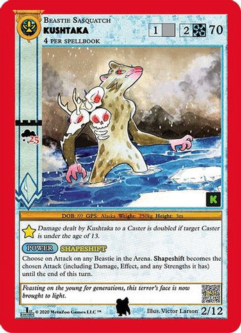 Kushtaka (Kickstarter Edition) [Alpha Iceman Starter Deck]