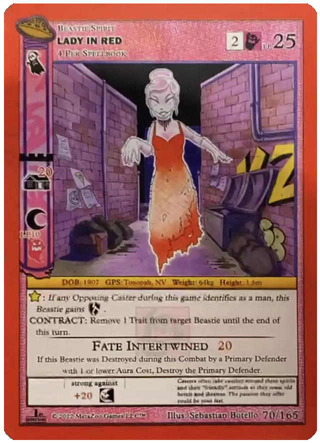 Lady in Red [Cryptid Nation: UFO First Edition]