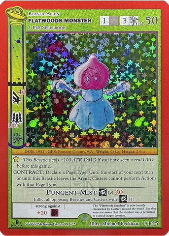 Flatwoods Monster [Cryptid Nation: UFO First Edition]