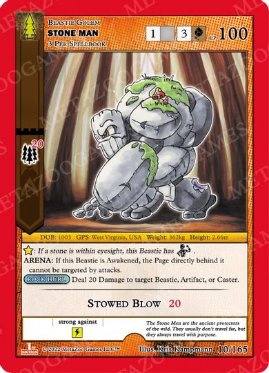 Stone Man [Cryptid Nation: Wilderness]